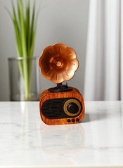 Vintage Gramophone Bluetooth Speaker