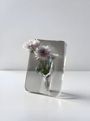 Clear Acrylic Vase