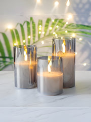 Moving Flame Pillar Candle