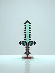 Minecraft Diamond Sword Lamp