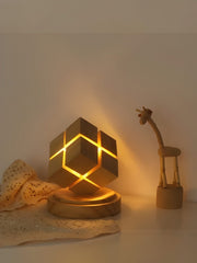 Contemporary Cube Lamp