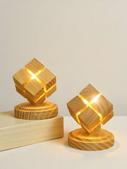 Contemporary Cube Lamp