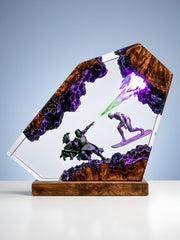 Original Doctor Doom vs Silver Surfer Lamp