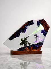 Original Doctor Doom vs Silver Surfer Lamp