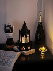 Gothic Cathedral Music Box Lamp