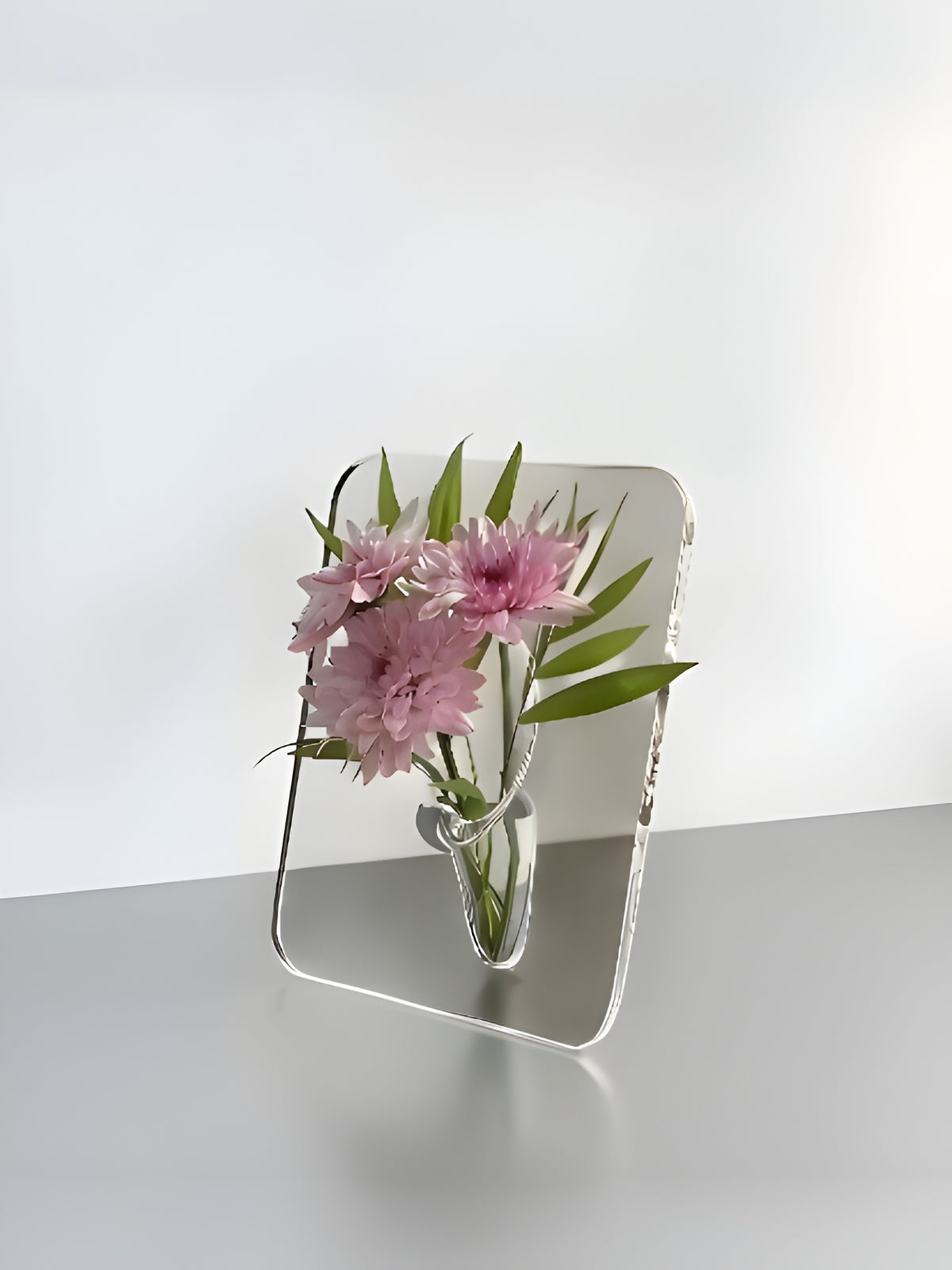 Clear Acrylic Vase