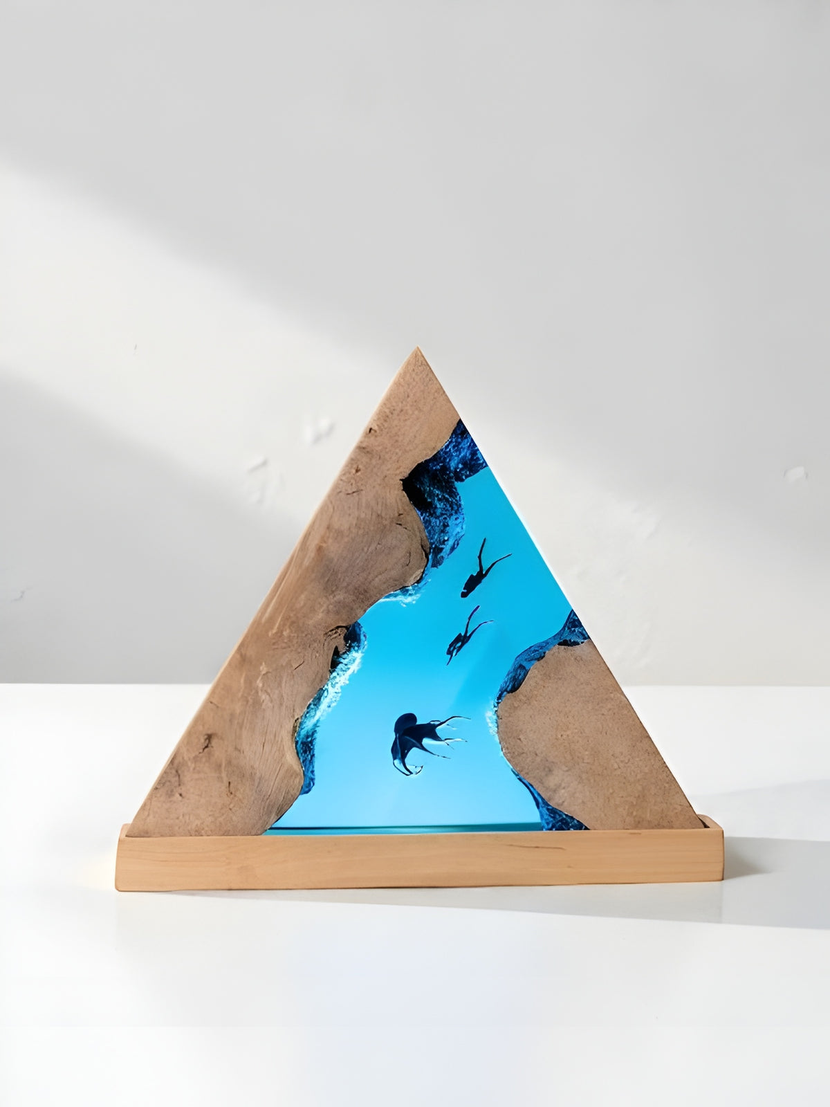 Handcrafted Scuba Diver Lamp