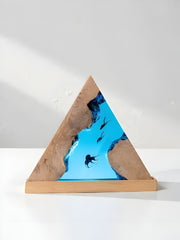 Handcrafted Scuba Diver Lamp